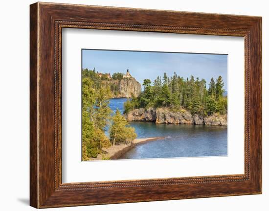 Minnesota, Lake Superior North Shore. Split Rock Lighthouse-Jamie & Judy Wild-Framed Photographic Print