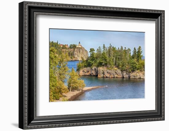 Minnesota, Lake Superior North Shore. Split Rock Lighthouse-Jamie & Judy Wild-Framed Photographic Print