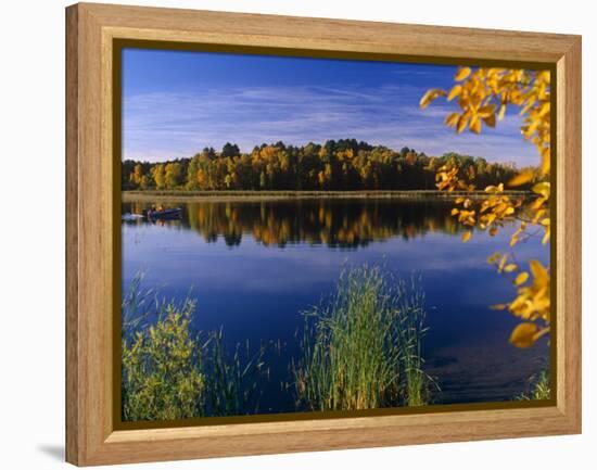 Minnesota, Lake Winnibigoshish, Chippewa National Forest, Northern Minnesota, USA-Paul Harris-Framed Premier Image Canvas