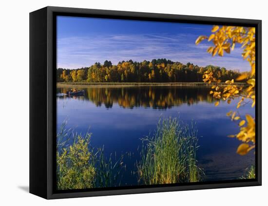 Minnesota, Lake Winnibigoshish, Chippewa National Forest, Northern Minnesota, USA-Paul Harris-Framed Premier Image Canvas