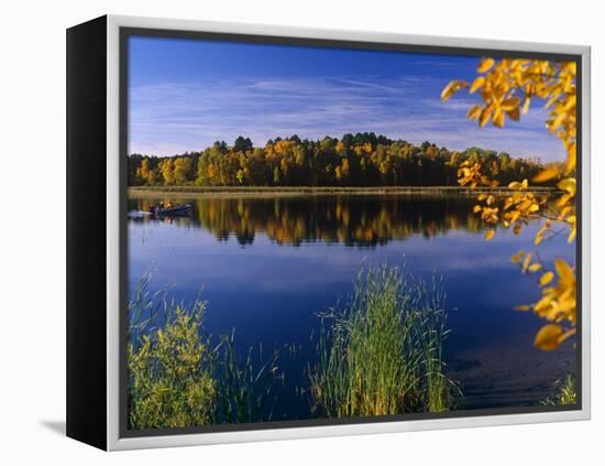 Minnesota, Lake Winnibigoshish, Chippewa National Forest, Northern Minnesota, USA-Paul Harris-Framed Premier Image Canvas