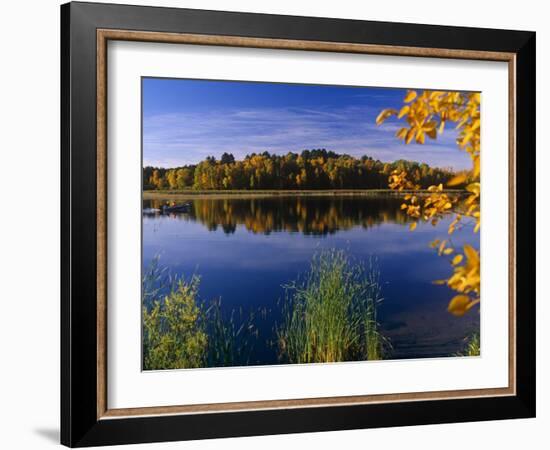 Minnesota, Lake Winnibigoshish, Chippewa National Forest, Northern Minnesota, USA-Paul Harris-Framed Photographic Print