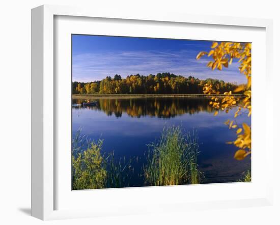 Minnesota, Lake Winnibigoshish, Chippewa National Forest, Northern Minnesota, USA-Paul Harris-Framed Photographic Print