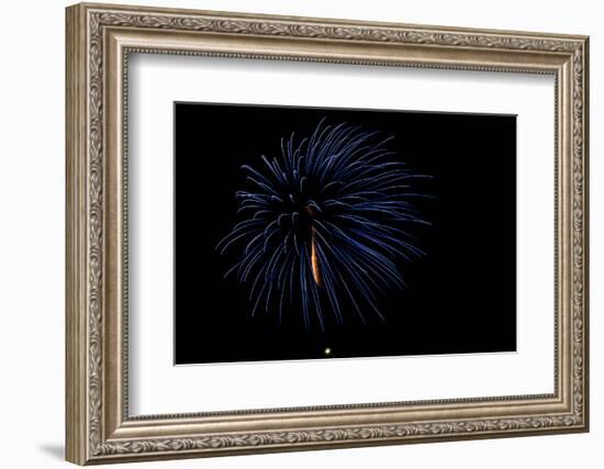 Minnesota, Mendota Heights, Fireworks, Aerial Displays-Bernard Friel-Framed Photographic Print