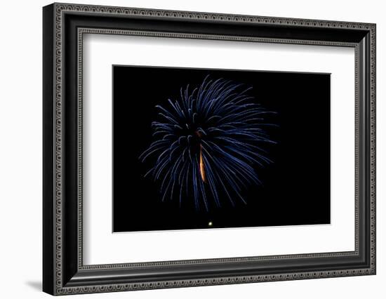 Minnesota, Mendota Heights, Fireworks, Aerial Displays-Bernard Friel-Framed Photographic Print