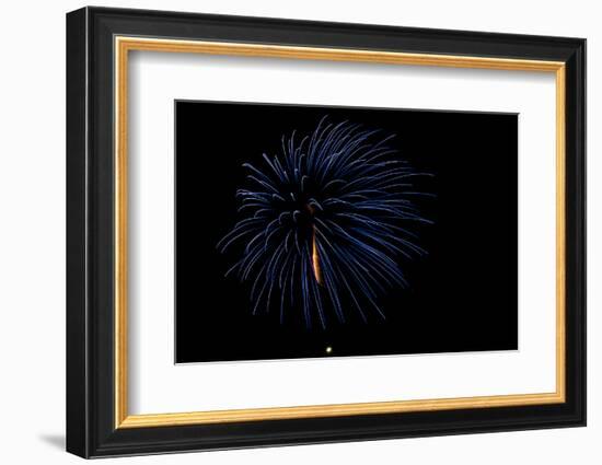 Minnesota, Mendota Heights, Fireworks, Aerial Displays-Bernard Friel-Framed Photographic Print