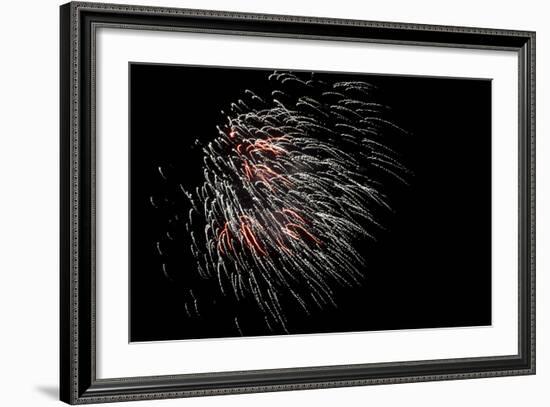 Minnesota, Mendota Heights, Fireworks, Aerial Displays-Bernard Friel-Framed Photographic Print