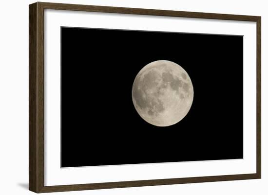 Minnesota, Mendota Heights, Moon before Eclipse, to Blood Moon-Bernard Friel-Framed Photographic Print