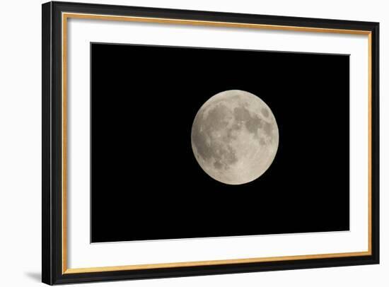 Minnesota, Mendota Heights, Moon before Eclipse, to Blood Moon-Bernard Friel-Framed Photographic Print