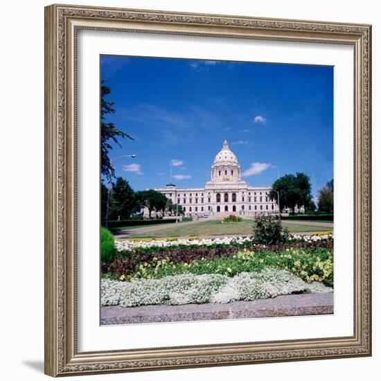 Minnesota State Capitol Building, St. Paul, Minnesota-Bernard Friel-Framed Photographic Print