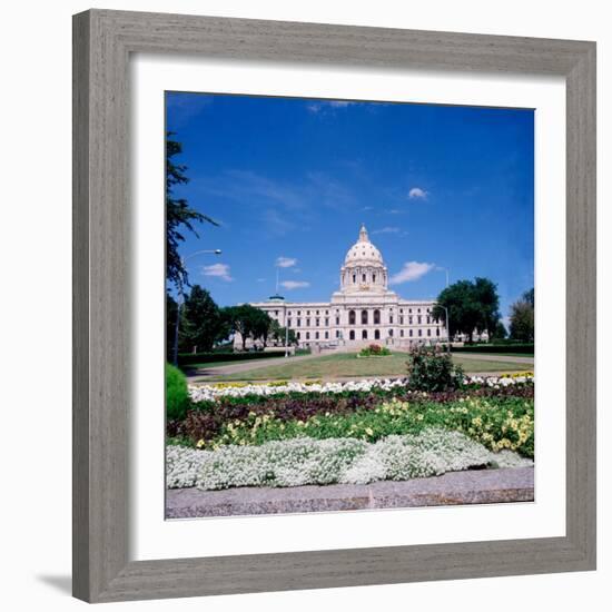 Minnesota State Capitol Building, St. Paul, Minnesota-Bernard Friel-Framed Photographic Print