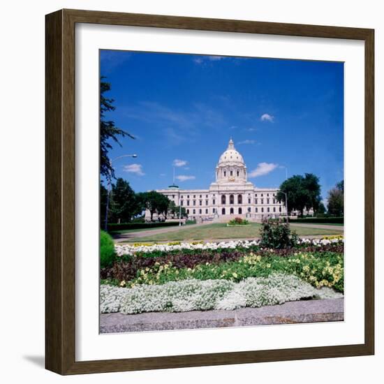 Minnesota State Capitol Building, St. Paul, Minnesota-Bernard Friel-Framed Photographic Print