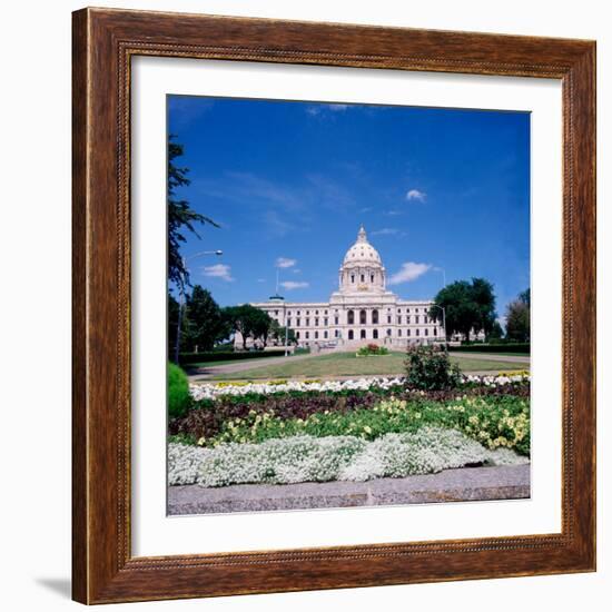 Minnesota State Capitol Building, St. Paul, Minnesota-Bernard Friel-Framed Photographic Print