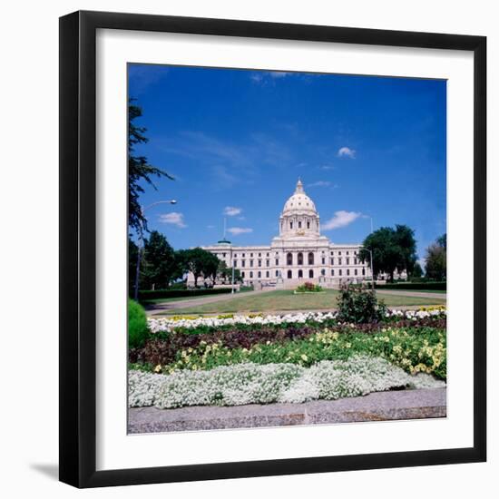Minnesota State Capitol Building, St. Paul, Minnesota-Bernard Friel-Framed Photographic Print