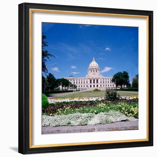 Minnesota State Capitol Building, St. Paul, Minnesota-Bernard Friel-Framed Photographic Print
