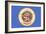 Minnesota State Flag-Lantern Press-Framed Art Print