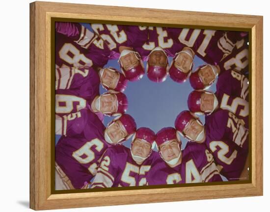 Minnesota Vikings Football Team-Eliot Elisofon-Framed Premier Image Canvas