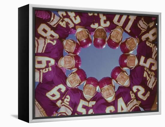 Minnesota Vikings Football Team-Eliot Elisofon-Framed Premier Image Canvas