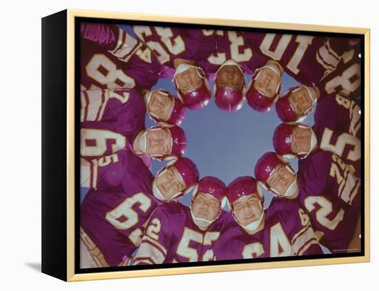 Minnesota Vikings Football Team-Eliot Elisofon-Framed Premier Image Canvas