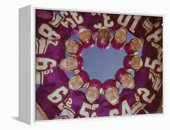 Minnesota Vikings Football Team-Eliot Elisofon-Framed Premier Image Canvas