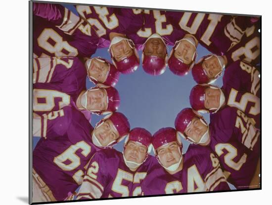 Minnesota Vikings Football Team-Eliot Elisofon-Mounted Premium Photographic Print