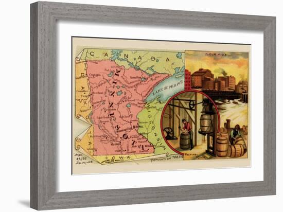 Minnesota-Arbuckle Brothers-Framed Premium Giclee Print