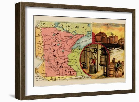 Minnesota-Arbuckle Brothers-Framed Premium Giclee Print