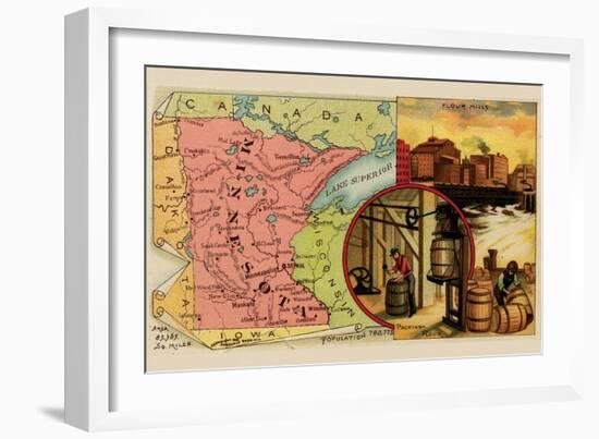 Minnesota-Arbuckle Brothers-Framed Premium Giclee Print