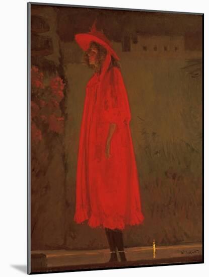 Minnie Cunningham at the Old Bedford-Walter Richard Sickert-Mounted Giclee Print