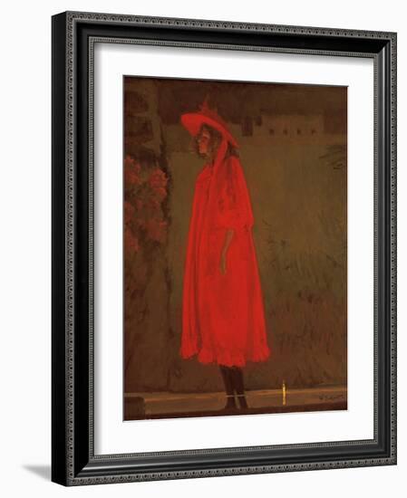 Minnie Cunningham at the Old Bedford-Walter Richard Sickert-Framed Giclee Print