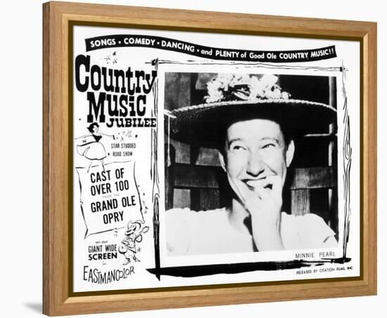 Minnie Pearl-null-Framed Stretched Canvas