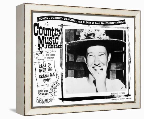 Minnie Pearl-null-Framed Stretched Canvas