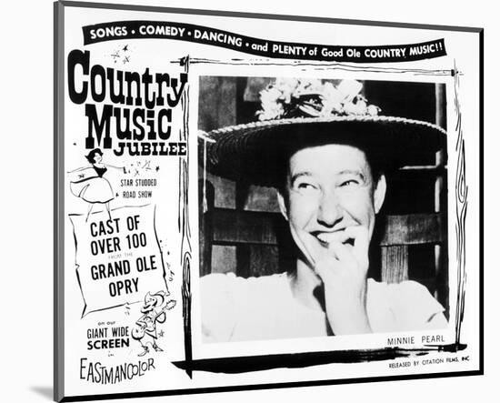 Minnie Pearl-null-Mounted Photo