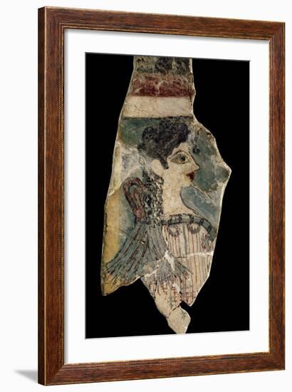 Minoan Art : La Parisienne (Aka the Minoan Lady)-null-Framed Photographic Print