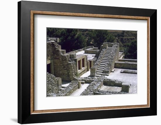 Minoan Royal palace at Knossos on Crete-Unknown-Framed Photographic Print