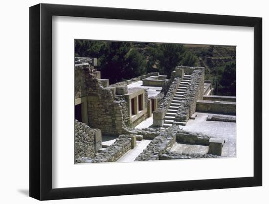 Minoan Royal palace at Knossos on Crete-Unknown-Framed Photographic Print