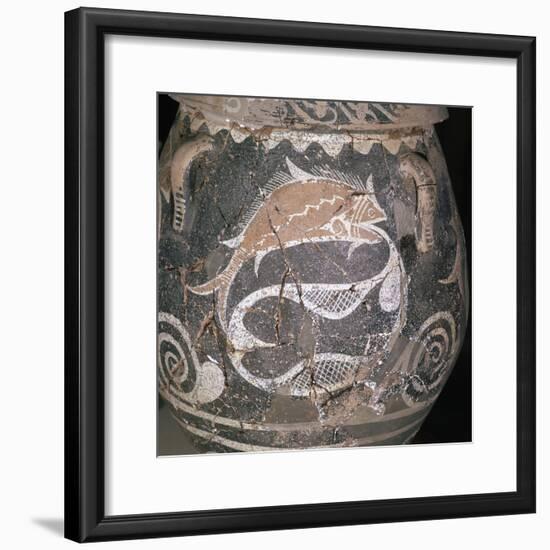 Minoan vase from Phaestos, 21st century BC-Unknown-Framed Giclee Print