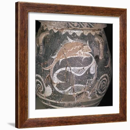 Minoan vase from Phaestos, 21st century BC-Unknown-Framed Giclee Print