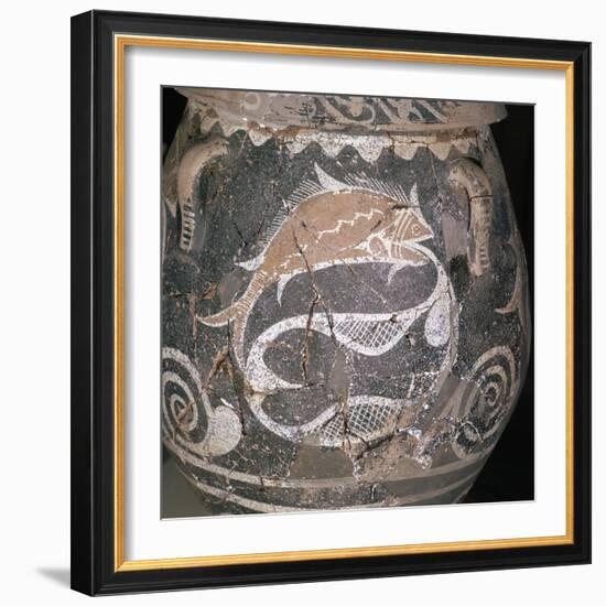 Minoan vase from Phaestos, 21st century BC-Unknown-Framed Giclee Print