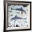 Minoan Wall-Painting of Dolphins-CM Dixon-Framed Giclee Print