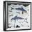 Minoan Wall-Painting of Dolphins-CM Dixon-Framed Premium Giclee Print