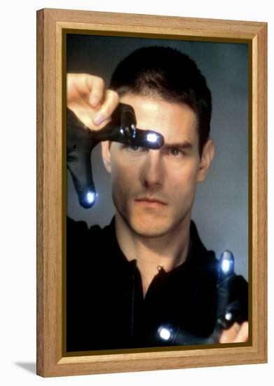 Minority Report 2002 Directed by Steven Spielberg Tom Cruise-null-Framed Stretched Canvas