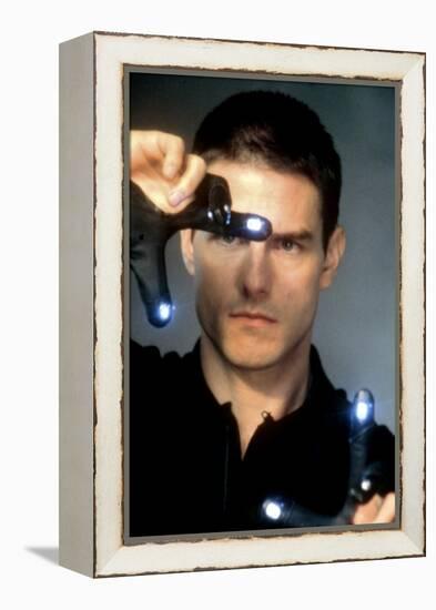 Minority Report 2002 Directed by Steven Spielberg Tom Cruise-null-Framed Stretched Canvas