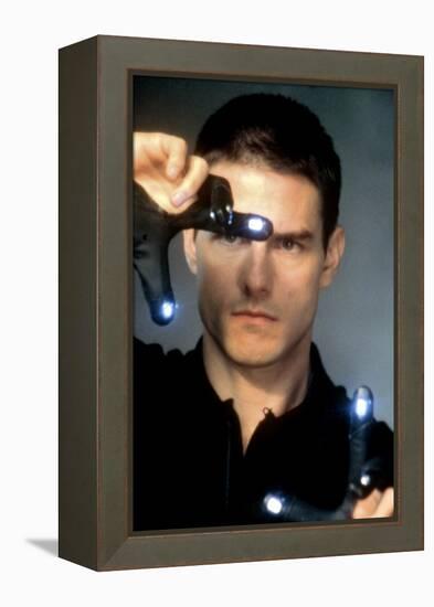 Minority Report 2002 Directed by Steven Spielberg Tom Cruise-null-Framed Stretched Canvas