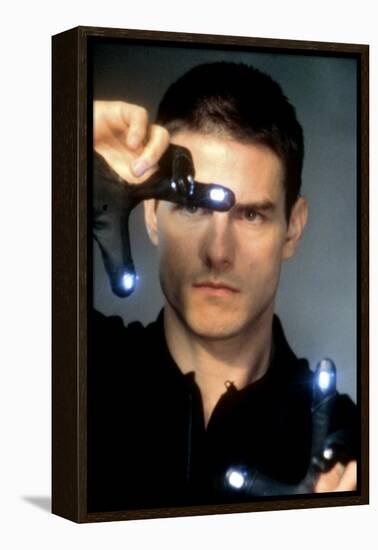 Minority Report 2002 Directed by Steven Spielberg Tom Cruise-null-Framed Stretched Canvas