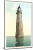 Minot's Ledge Lighthouse, Mass.-null-Mounted Art Print