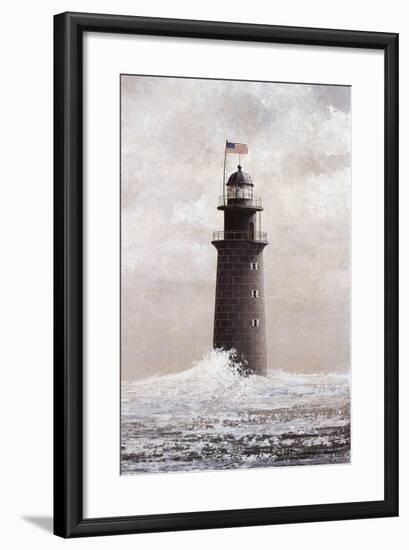 Minot's Light-David Knowlton-Framed Giclee Print