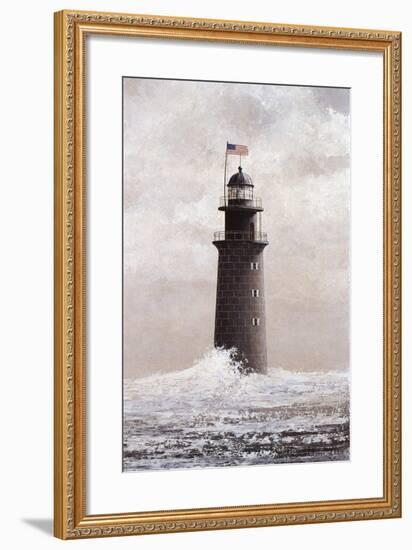 Minot's Light-David Knowlton-Framed Giclee Print