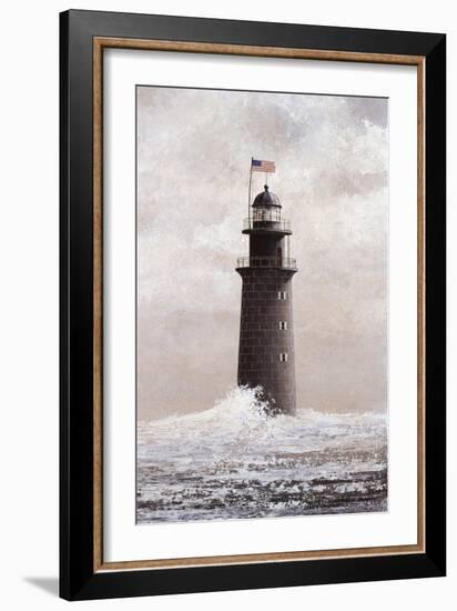 Minot's Light-David Knowlton-Framed Giclee Print