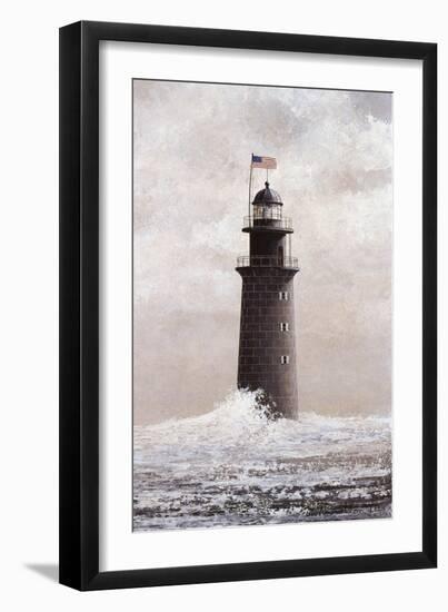 Minot's Light-David Knowlton-Framed Giclee Print